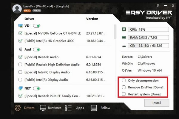 Tải WanDriver ứng dụng tự động cài Driver cho Windows mới nhất