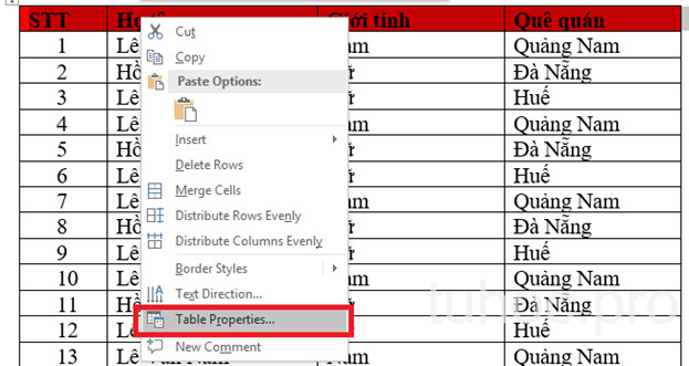 Hướng dẫn cách lặp lại tiêu đề trong Word cực nhanh