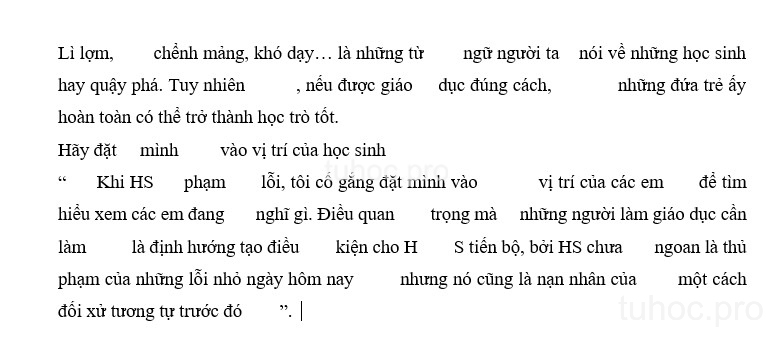 Hướng dẫn sửa lỗi khoảng trống trong Word cực nhanh