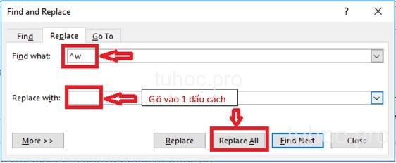 Hướng dẫn sửa lỗi khoảng trống trong Word cực đơn giản