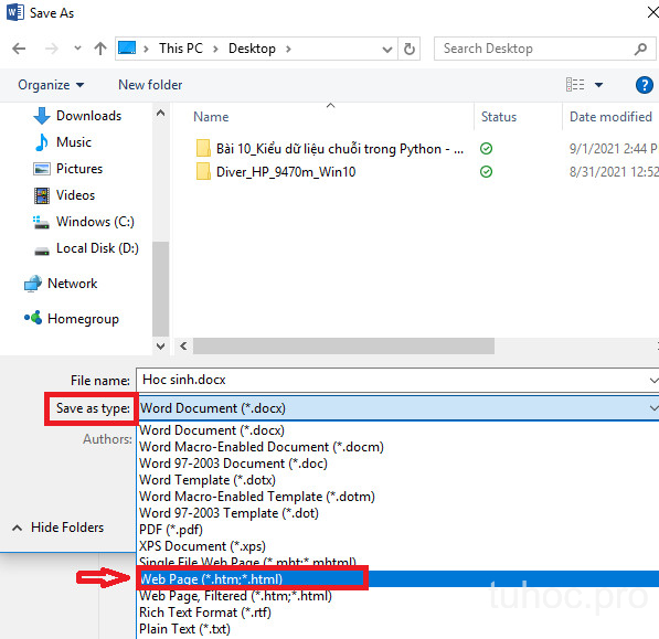 Cách lưu toàn bộ ảnh của file Word cực nhanh
