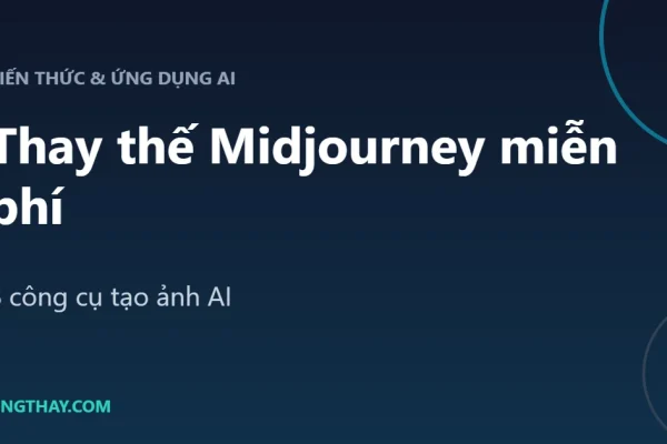 8 công cụ thay thế Midjourney miễn phí tốt nhất 2026 (tạo ảnh AI không mất tiền)